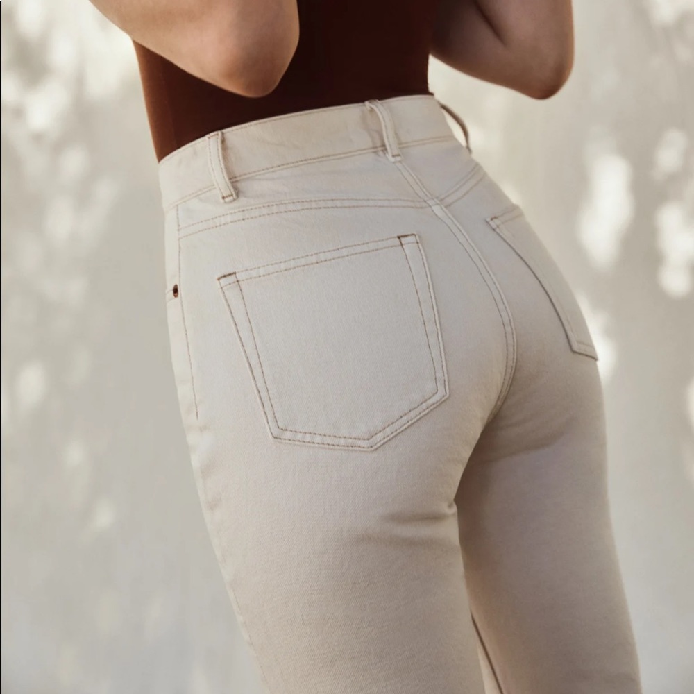 Reformation Cynthia High Rise Straight Jeans